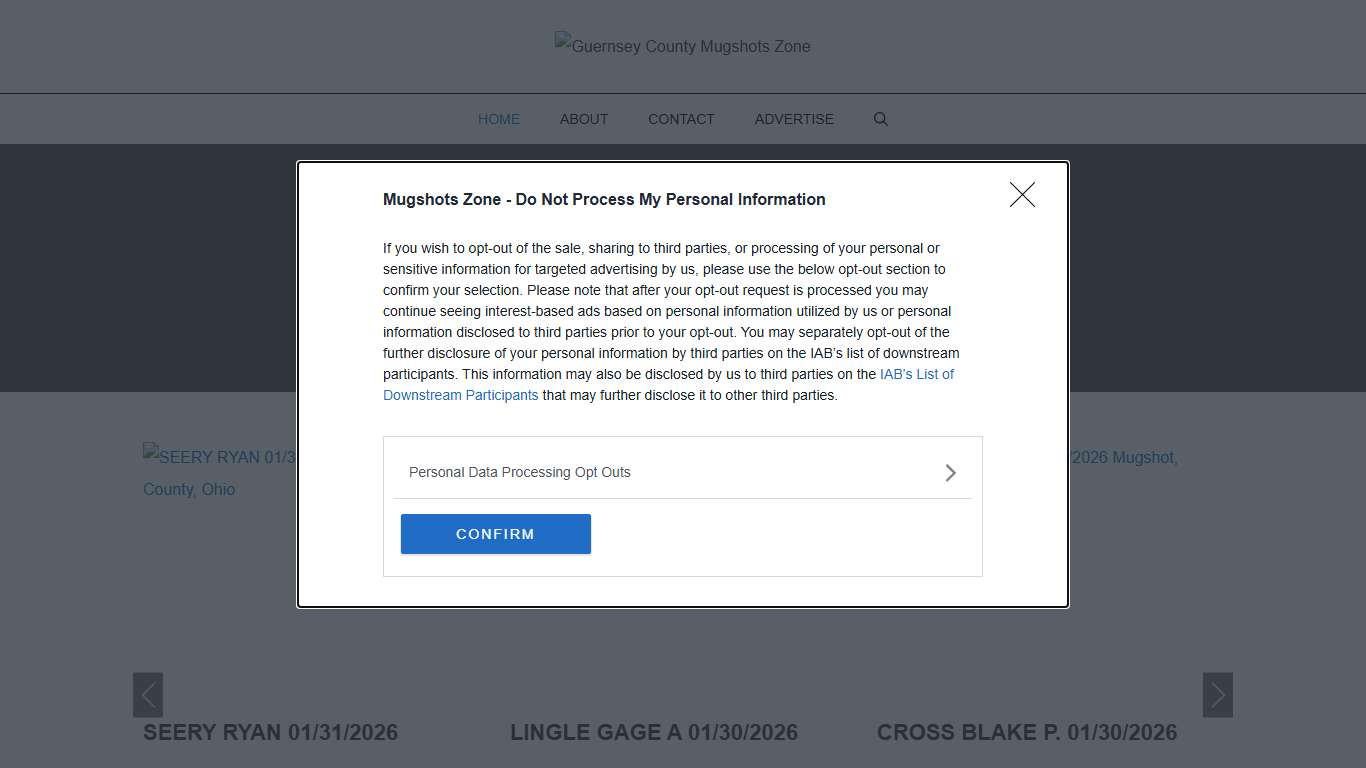 Guernsey County Mugshots Zone